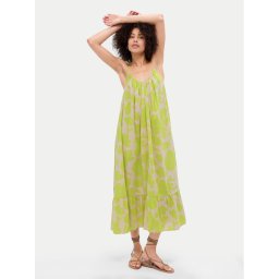 Gap Nyári ruha 670217-03 Zöld Loose Fit