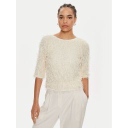 Bruuns Bazaar Blúz Ignas BBW3960 Ekru Regular Fit