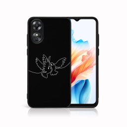 PROTEMIO MY ART Védőburkolat a Oppo-hoz A38 WHITE DOVE (195)