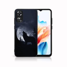 PROTEMIO MY ART Védőburkolat: Oppo A38 WOLF (247)