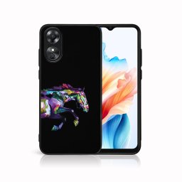 PROTEMIO MY ART Védőburkolat: Oppo A38 HORSE (249)