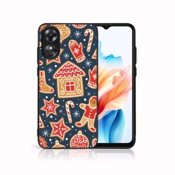PROTEMIO MY ART Karácsonyi kivitelű borító Oppo A38 CHRISTMAS (069)