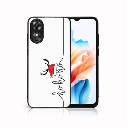 PROTEMIO MY ART Karácsonyi kivitelű borító Oppo A38 HOHOHO (073)