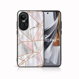 PROTEMIO MY ART Védőburkolat a Oppo Reno10 5G / Reno 10 Pro 5G PINK MARBLE-hoz (143)