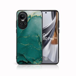 PROTEMIO MY ART Védőburkolat a Oppo Reno10 5G / Reno 10 Pro 5G GREEN MARBLE-hoz (145)