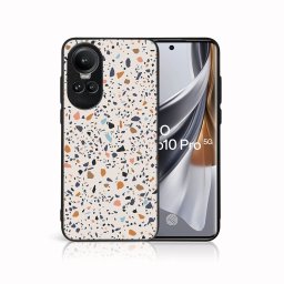 PROTEMIO MY ART Védőburkolat Oppo Reno10 5G / Reno 10 Pro 5G BÉZS TERRAZZO (162) számára
