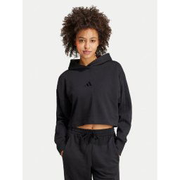 adidas Pulóver ALL SZN French Terry 3-Stripes JI9104 Fekete Regular Fit