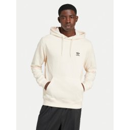 adidas Pulóver Trefoil Essentials IX7669 Fehér Regular Fit