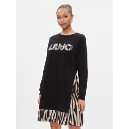 Liu Jo Hétköznapi ruha WA4094 F0635 Fekete Regular Fit
