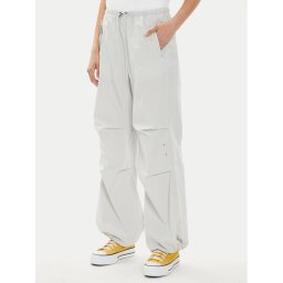 Converse Szövet nadrág W Parachute Pant 10026399-A02 Fehér Loose Fit