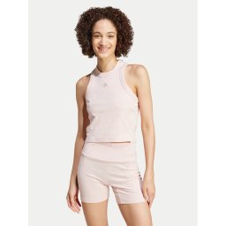 adidas Felső Lounge IY6735 Rózsaszín Slim Fit