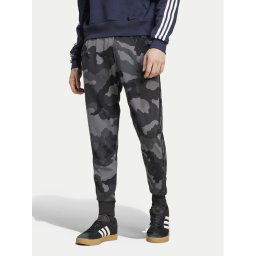adidas Melegítő alsó Seasonal Essentials Camouflage IY6636 Szürke Regular Fit