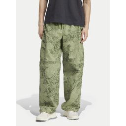adidas Cargo nadrág City Escape Premium IY1507 Zöld Loose Fit