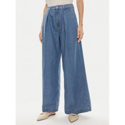 Boss Farmer 50509285 Kék Wide Leg