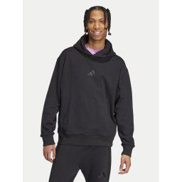 adidas Pulóver ALL SZN French Terry IX1248 Fekete Loose Fit