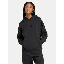 adidas Pulóver ALL SZN French Terry IW1026 Fekete Loose Fit