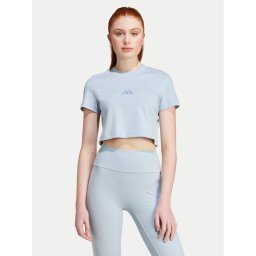 adidas Póló ALL SZN 3-Stripes IY6846 Kék Slim Fit