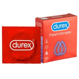 Durex - Feel Intimate extra síkosítású óvszer (3 db)