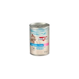 BONACIBO CANNED CAT FOODS SARDINE & TUNA 400g