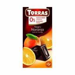 Torras narancsos étcsokoládé édesítőszerrel 75g