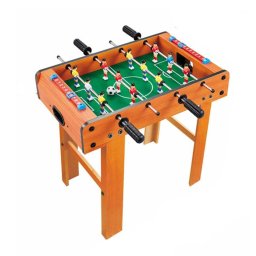 Fából készült csocsóasztal gyerekeknek 2 labdával - 50,5 × 55,5 × 31,5 cm, 6+