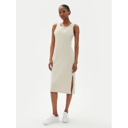 Gap Nyári ruha 624686-00 Bézs Slim Fit