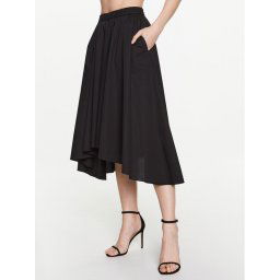 MICHAEL Michael Kors Midi szoknya MS3709KF4C Fekete Regular Fit
