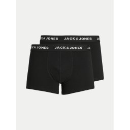 Jack&Jones 2 darab boxer Jon 12138235 Fekete