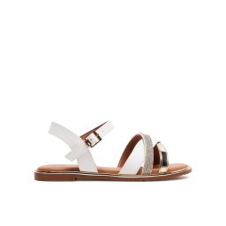 Tommy Hilfiger Szandál Flat Sandal T3A2-33252-0326 Fehér