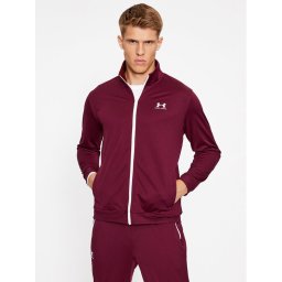 Under Armour Pulóver Sportstyle Tricot Jacket 1329293 Bordó Loose Fit