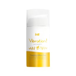 Intt Vibration! - folyékony vibrátor izgató gél, méz (15 ml)