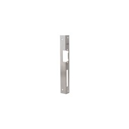 Hosszú zárpajzs DORCAS zárakhoz - fa ajtóra - INOX - jobbos DORCAS-F101-R-X