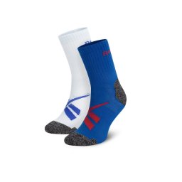 Reebok 2 pár hosszú szárú unisex zokni R0418-SS24 (2-pack) Színes