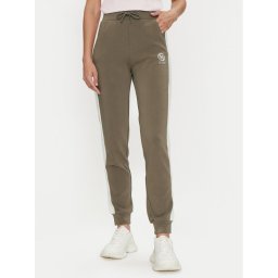 Guess Melegítő alsó Elea V4YB02 KCDN0 Barna Regular Fit