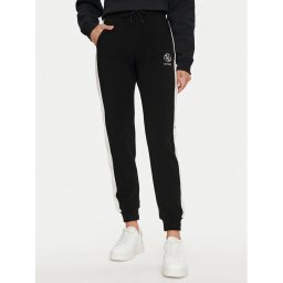 Guess Melegítő alsó Elea V4YB02 KCDN0 Fekete Regular Fit