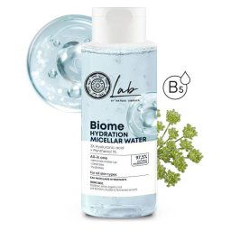 Natura Siberica Lab Biome hidratáló micellás víz Hialuronsav + B5 Panthenol, 400 ml