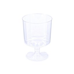 Boroskehely 190 ml műanyag víztiszta