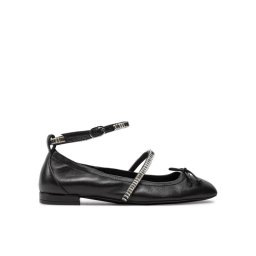 Stuart Weitzman Balerina Stefannie Balet Flat SI443 Fekete
