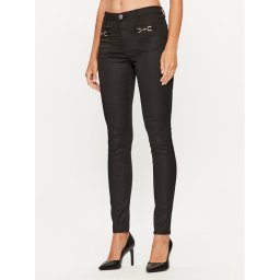 Morgan Szövet nadrág 232-POLO Fekete Slim Fit