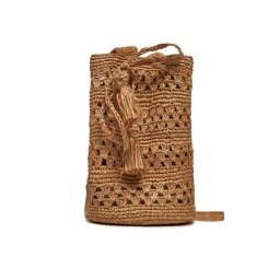 Manebi Táska Handcrafted Raffia Beach Bucket Weaving V 2.2 AO Barna
