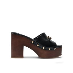 Guess Papucs Qille FLTQUI ELE01 Fekete