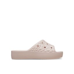 Crocs Papucs Classic Platform Geometric Slide W 209564 Rózsaszín
