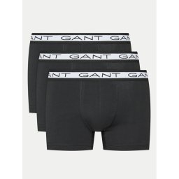 Gant 3 darab boxer Basic 900003053 Fekete