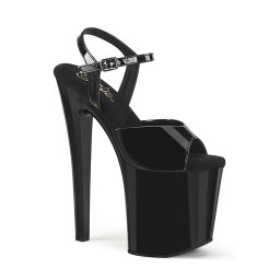 Pleaser Enchant fekete magas szandál. 36-os