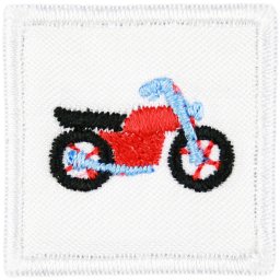Ovis jel, Bölcsis jel, felvarrható, textilragasztóval felragasztható - Motor (1 DARABTÓL IS RENDELHETŐ)