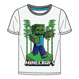 Minecraft gyerek rövid ujjú póló, felső 6 év, 8 év, 9 év, 10 év, 12 év Nr3
