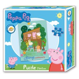 Peppa malac puzzle 50 darabos Nr3