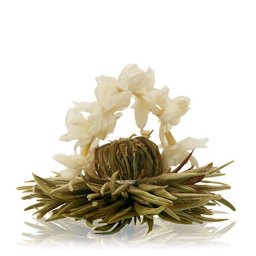 Ezüst lakodalom virágzó fehér tea, teagolyó