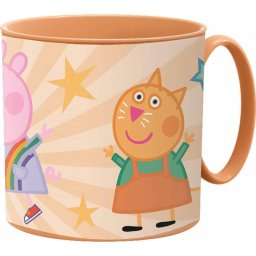 Peppa micro műanyag bögre 265 ml Nr 01
