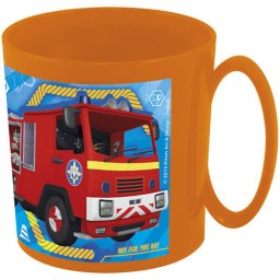Sam a Tűzoltó micro műanyag bögre 350 ml Nr 01